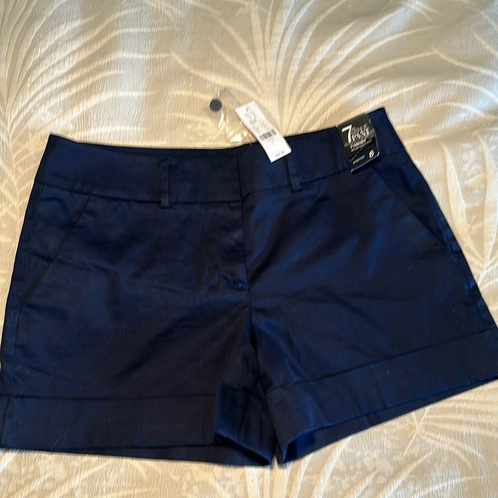 Navy Blue Shorts, Size 8
